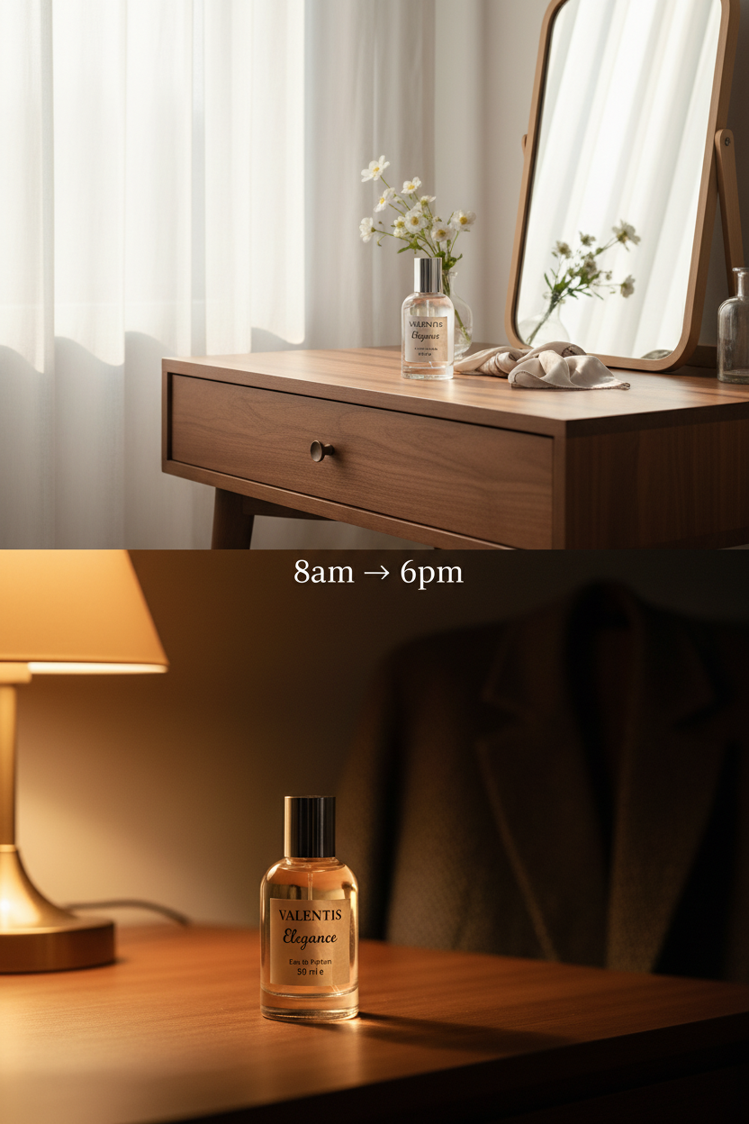 Elegance — 8am to 6pm longevity split
