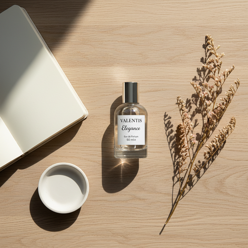 Elegance — pale oak flat lay
