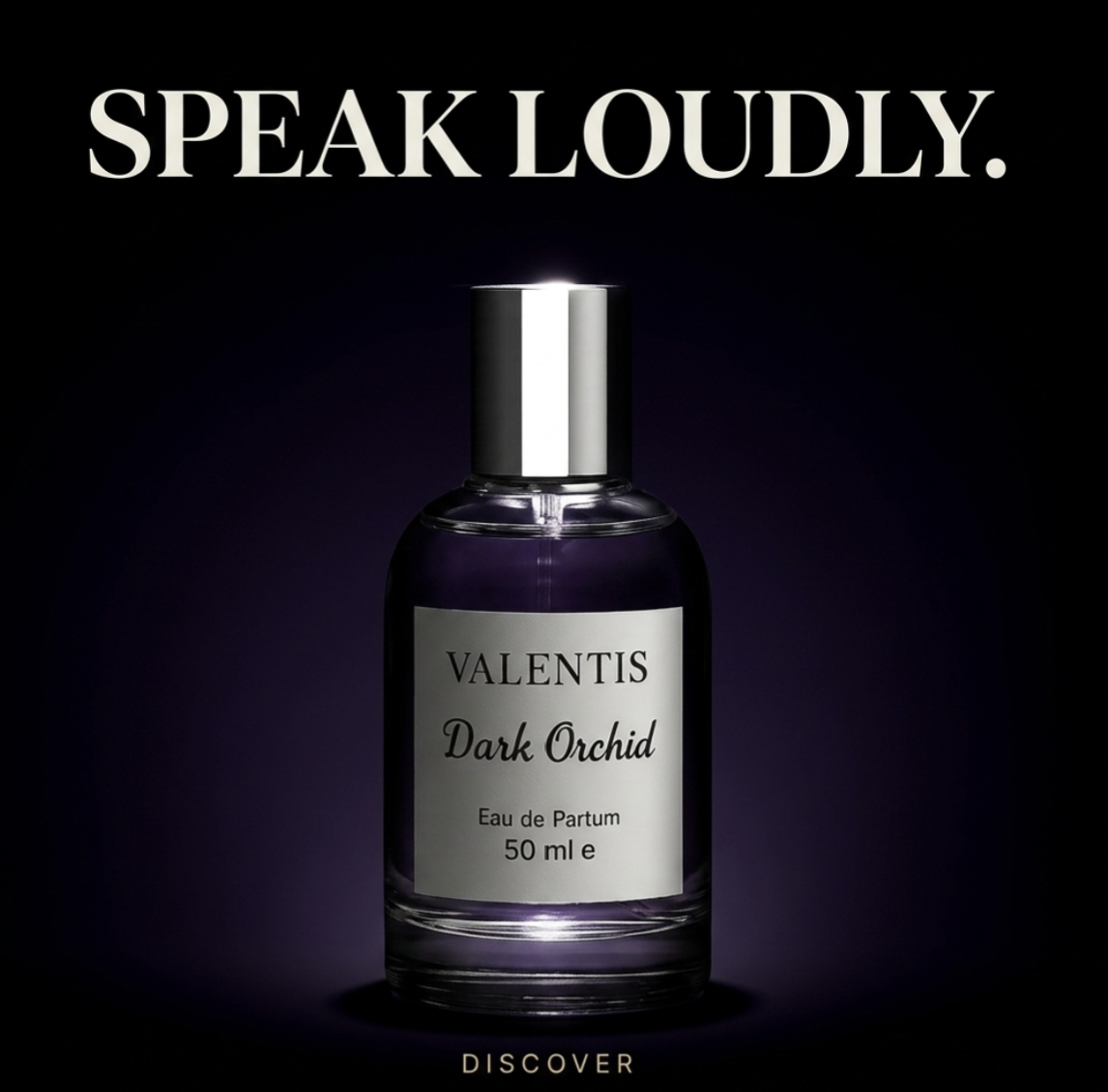Dark Orchid Eau de Parfum | 50ml | Valentis Cosmetics