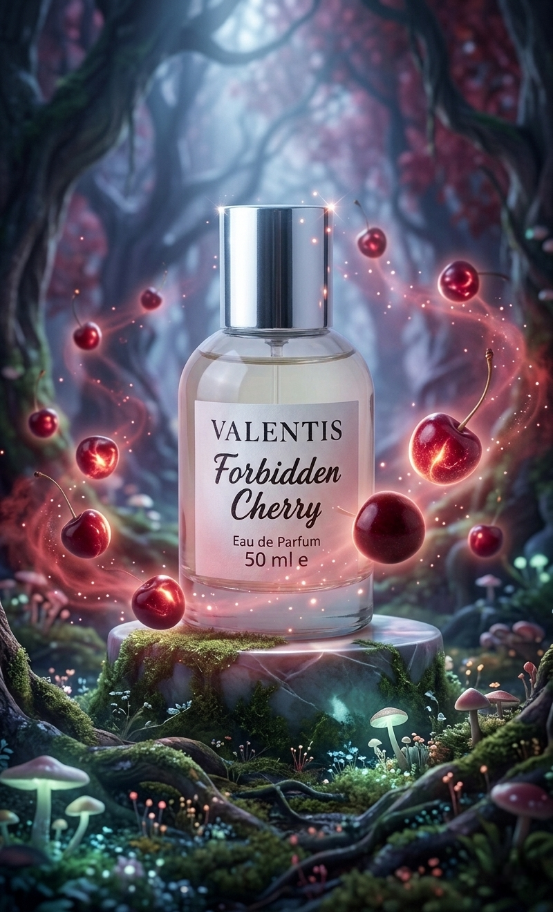 Forbidden Cherry Eau de Parfum | 50ml | Valentis Cosmetics